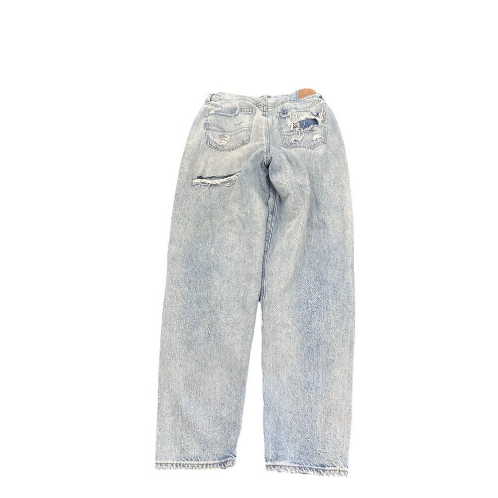 Women’s American Eagle Relaxed Mom Jeans Size 4 Long - Picture 5 of 6